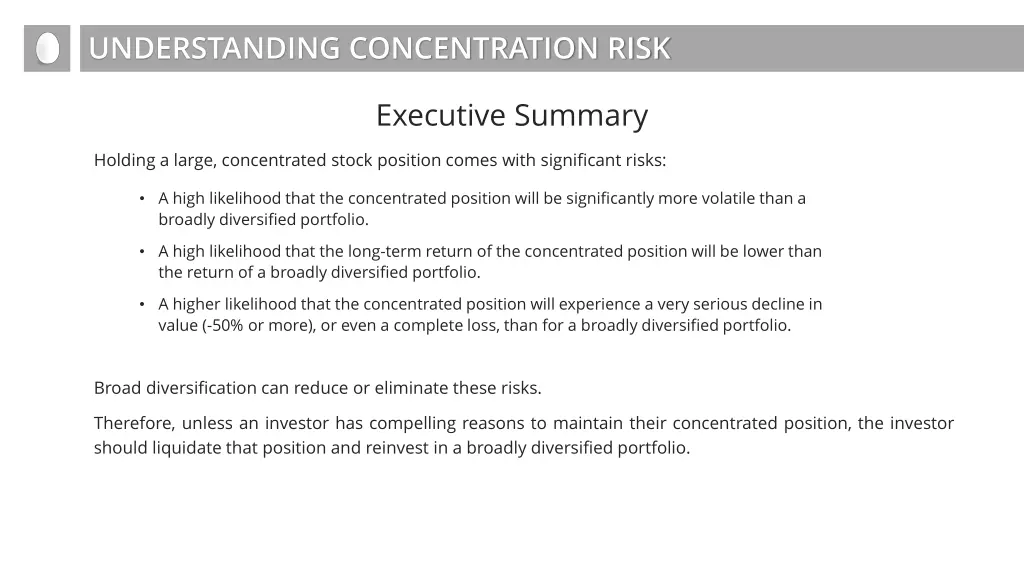 understanding concentration risk 1