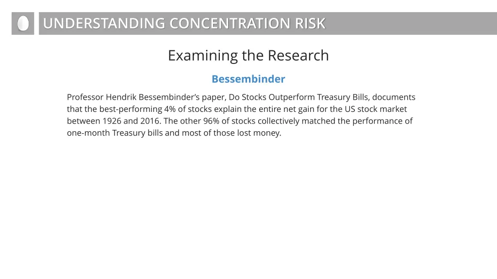 understanding concentration risk 10