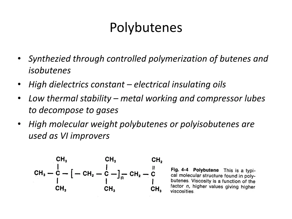 polybutenes