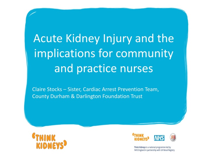 acute kidney injury and the implications