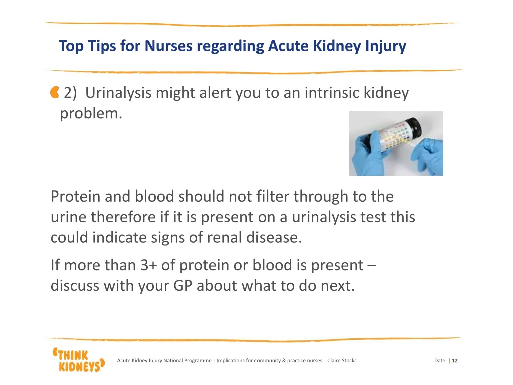 top tips for nurses regarding acute kidney injury 1