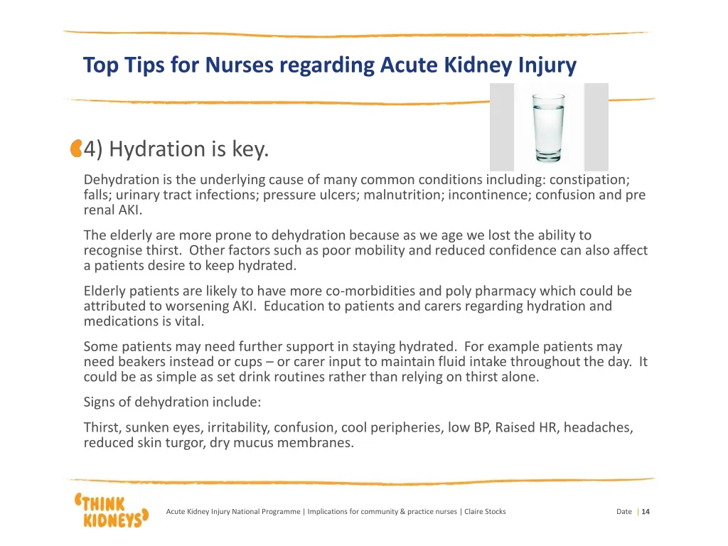 top tips for nurses regarding acute kidney injury 3