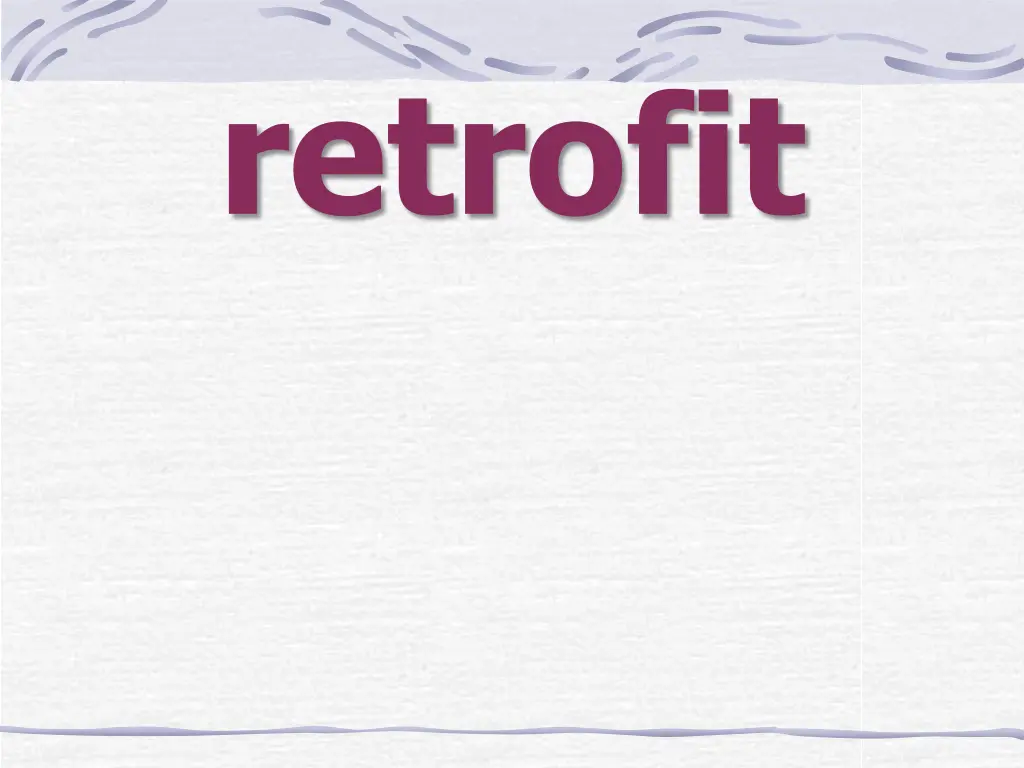 retrofit