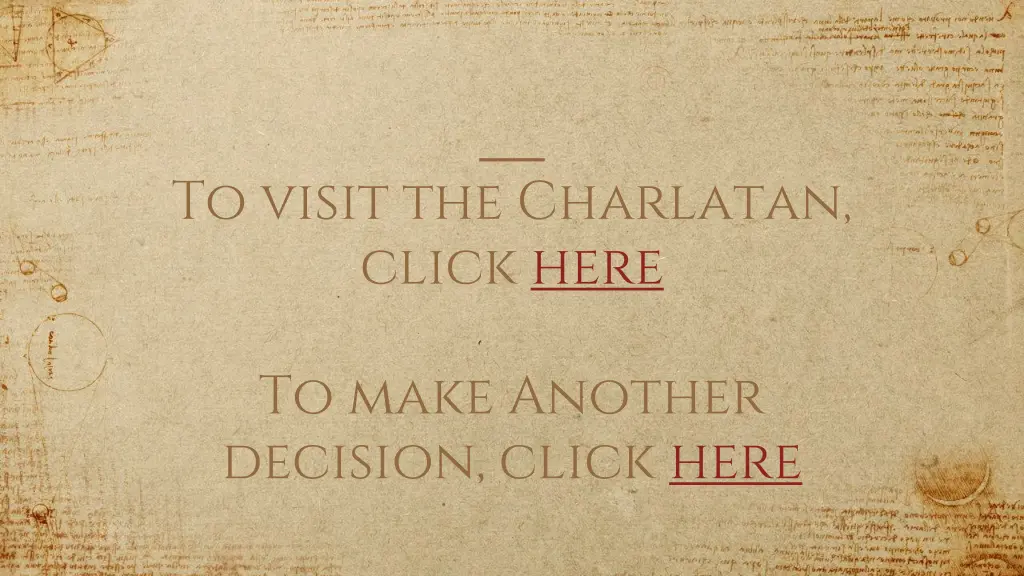 to visit the charlatan click here