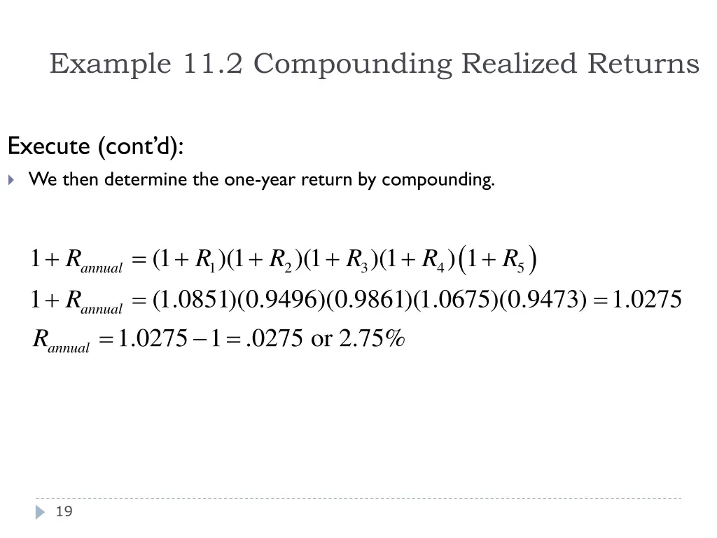 example 11 2 compounding realized returns 4