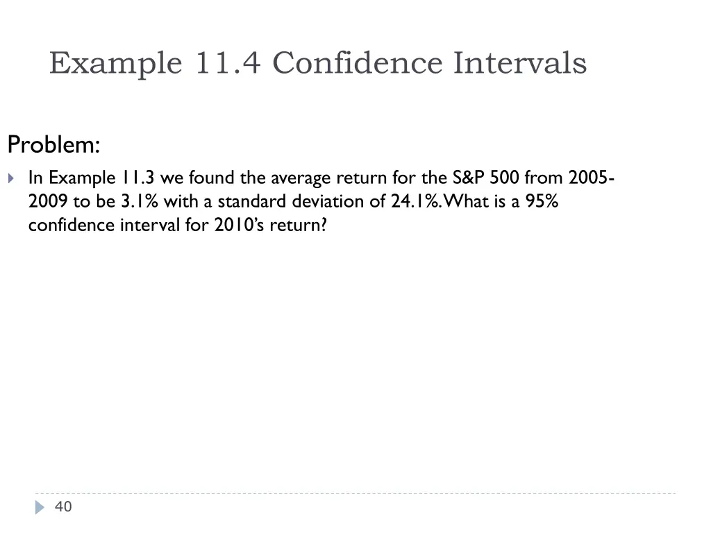 example 11 4 confidence intervals