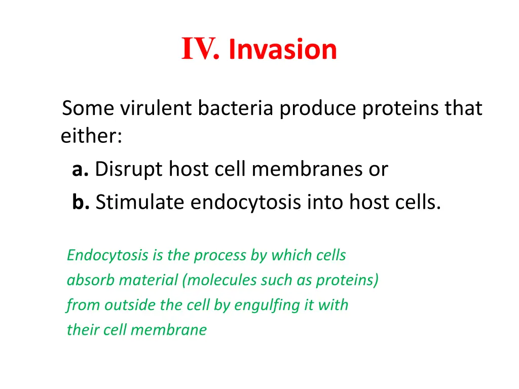 iv invasion