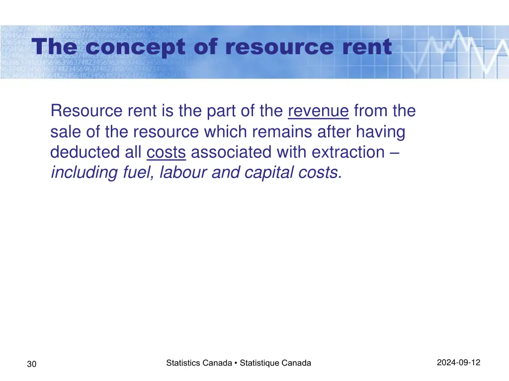 the concept of resource rent