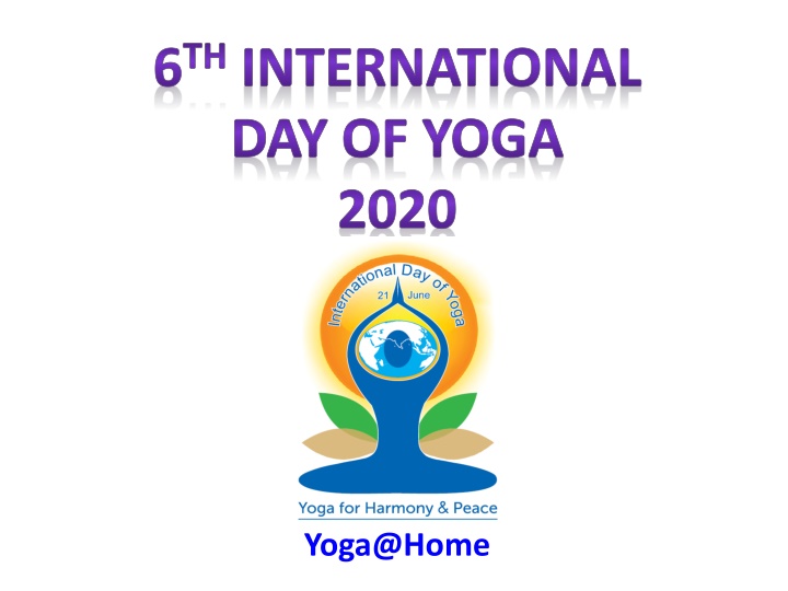 6 th international day of yoga 2020