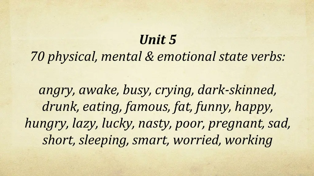 unit 5