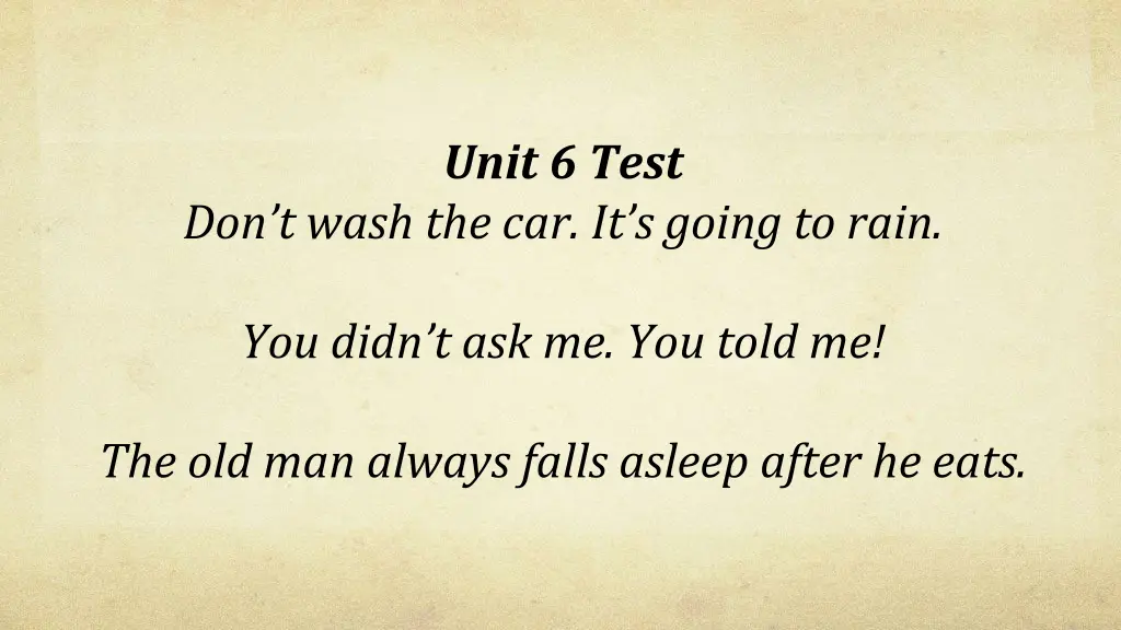 unit 6 test