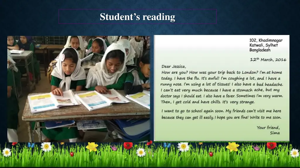 student s reading