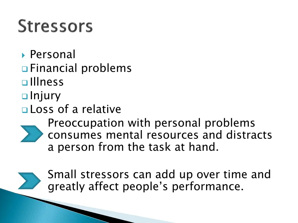 personal financial problems illness injury loss