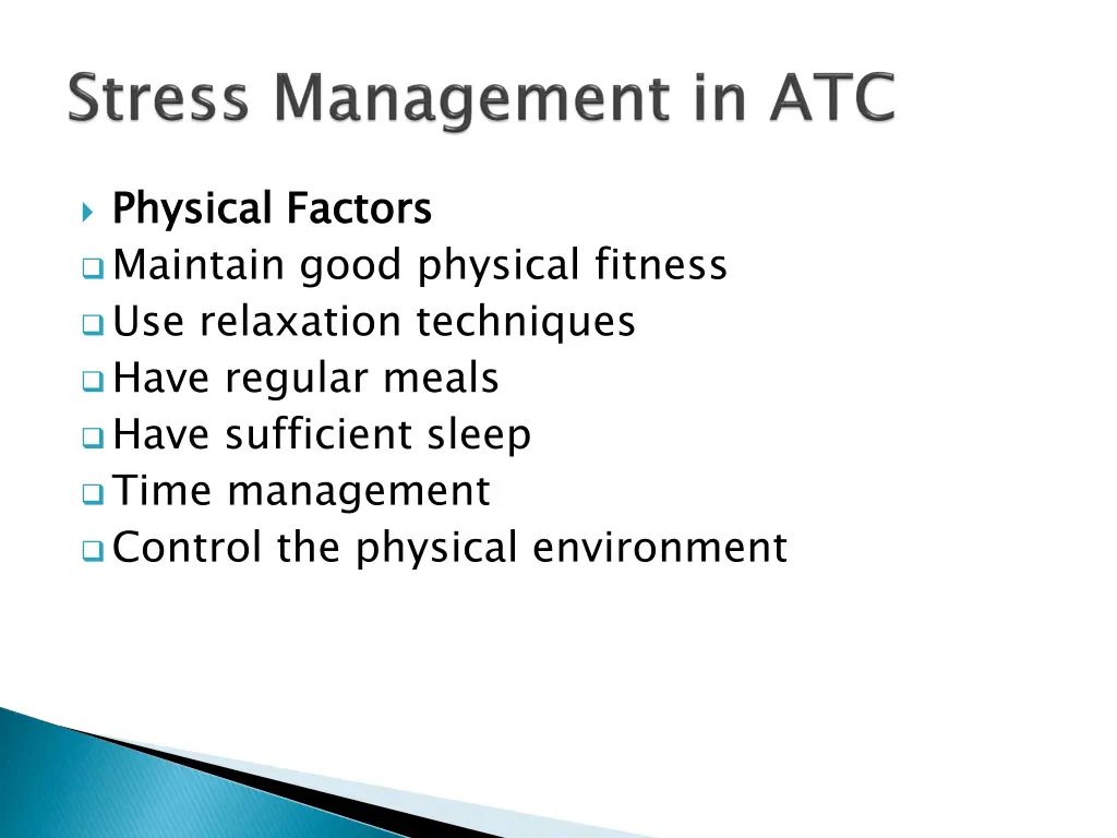 physical factors maintain good physical fitness