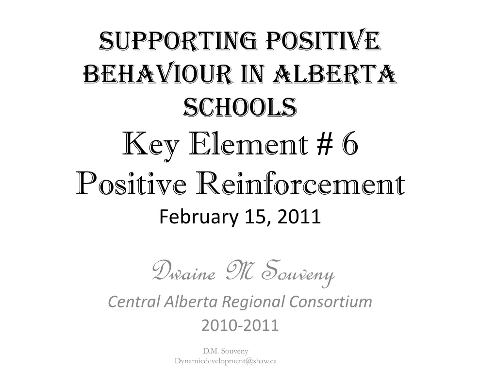 supporting positive behaviour in alberta schools 1