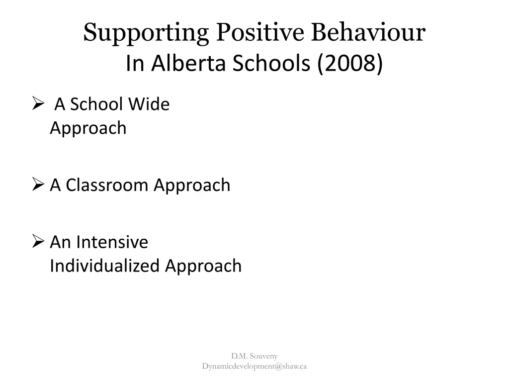 supporting positive behaviour in alberta schools 2