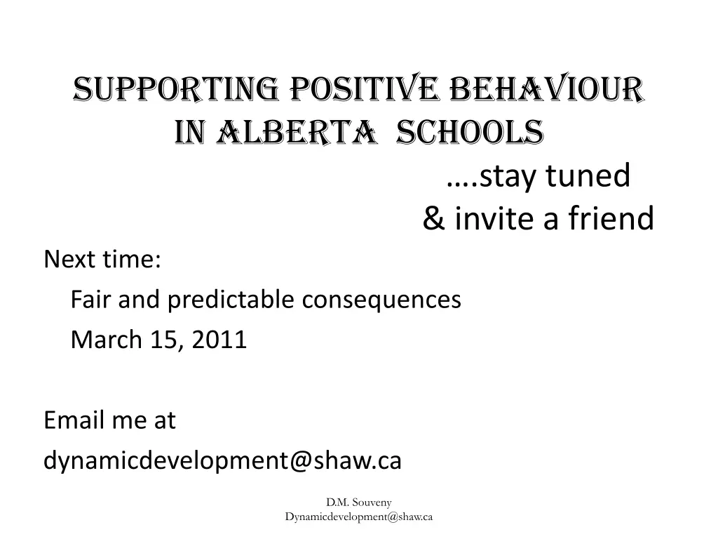 supporting positive behaviour in alberta schools 5