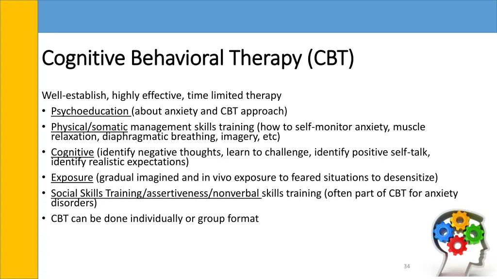 cognitive behavioral therapy cbt cognitive