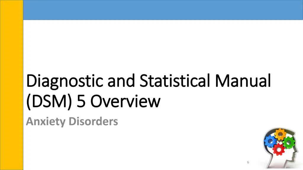 diagnostic and statistical manual diagnostic