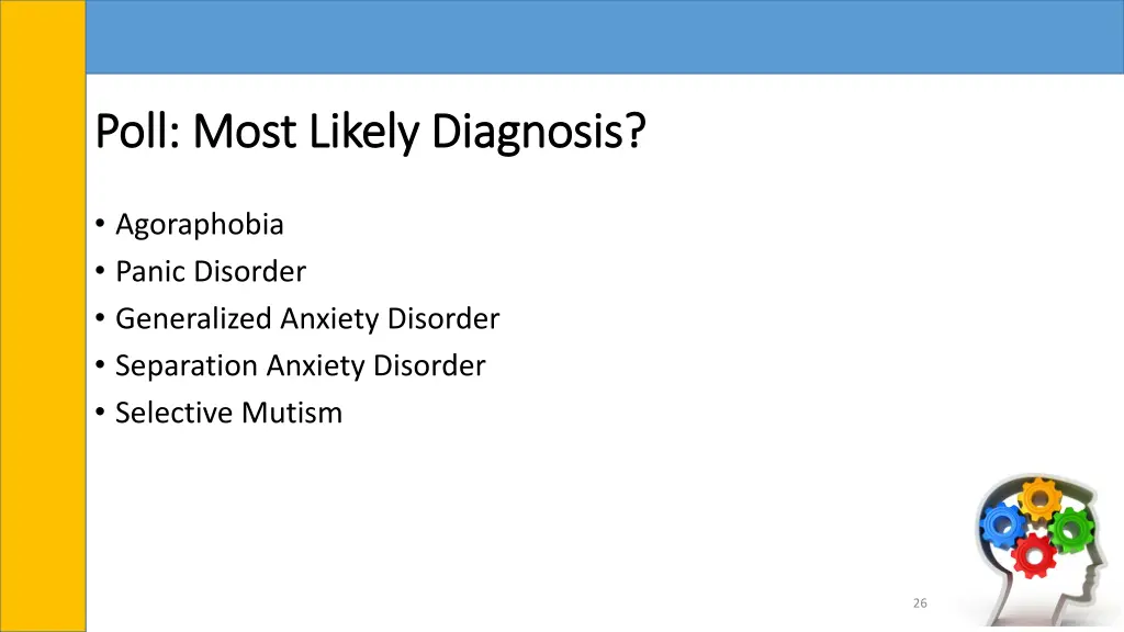 poll most likely diagnosis poll most likely 3