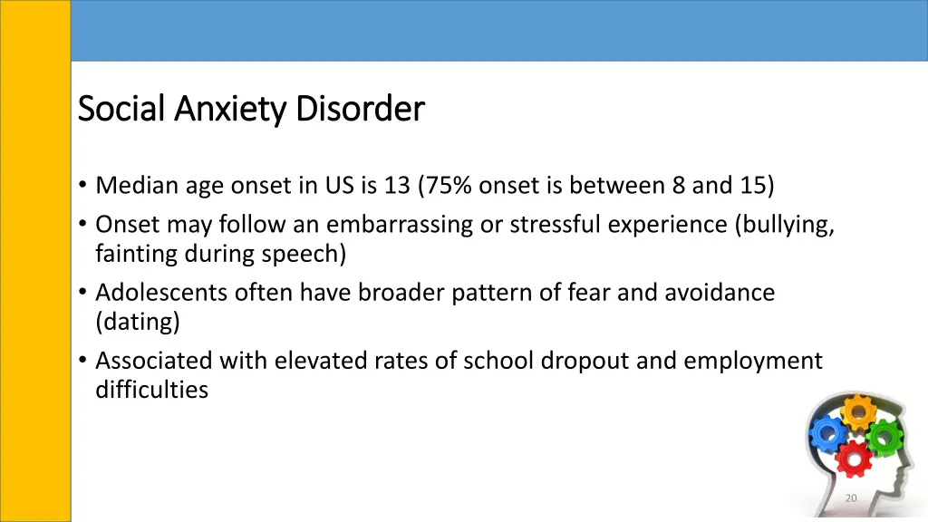 social anxiety disorder social anxiety disorder 1