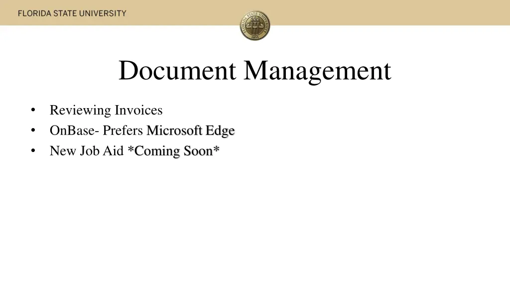 document management