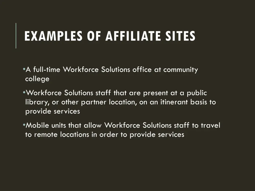 examples of affiliate sites