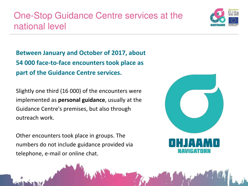 one stop guidance centre services at the national