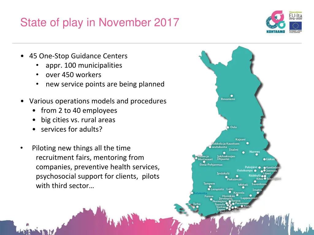 state of play in november 2017