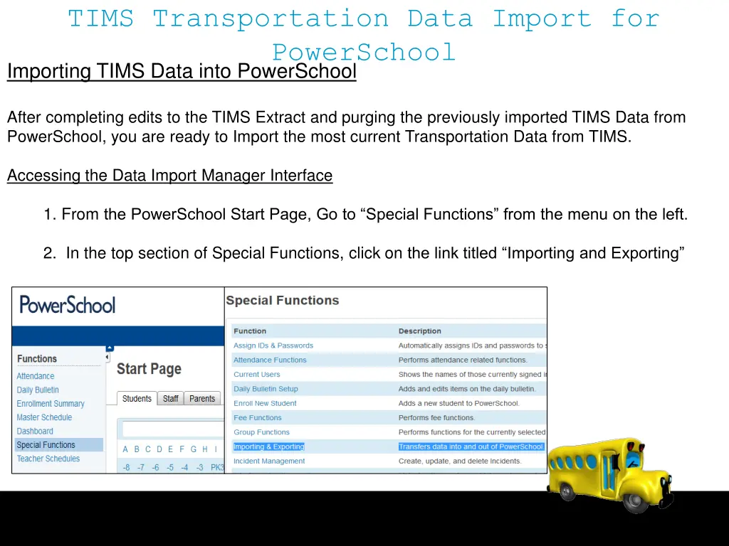 tims transportation data import for powerschool 23