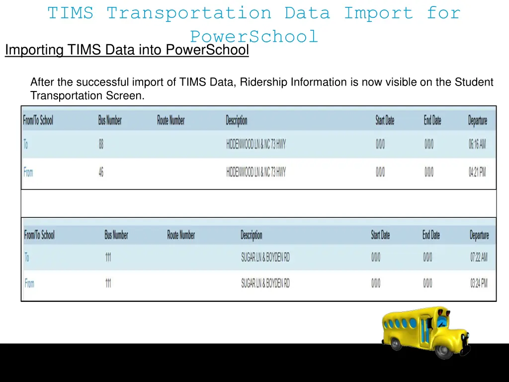 tims transportation data import for powerschool 31