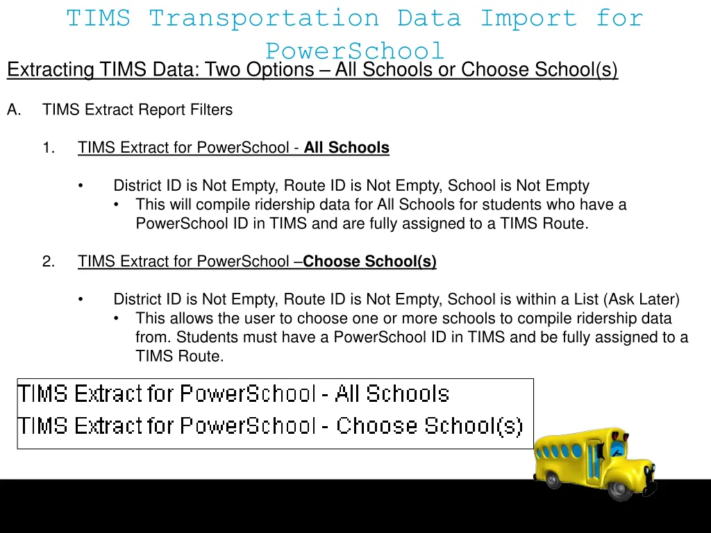 tims transportation data import for powerschool 4