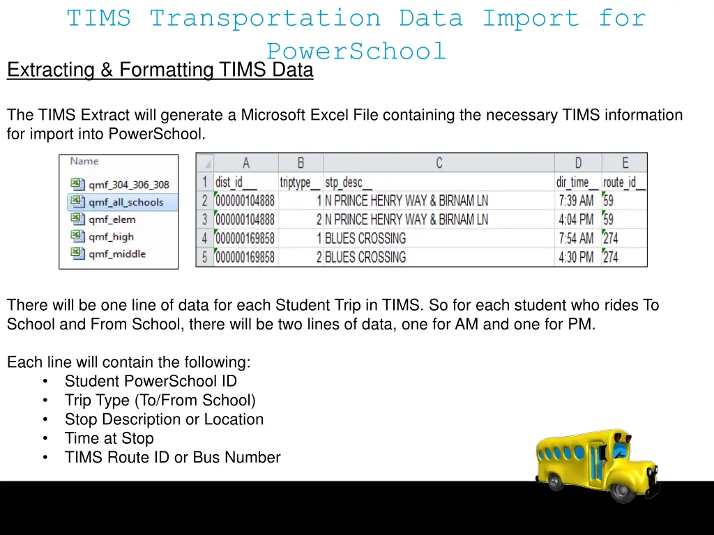 tims transportation data import for powerschool 5