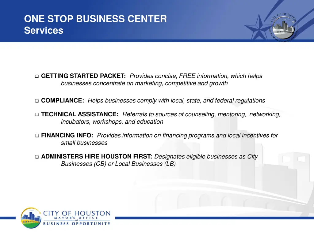 one stop business center services