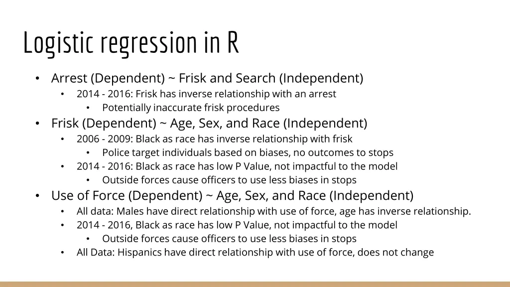 logistic regression in r