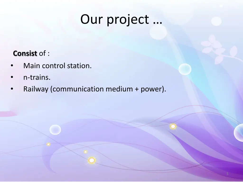 our project