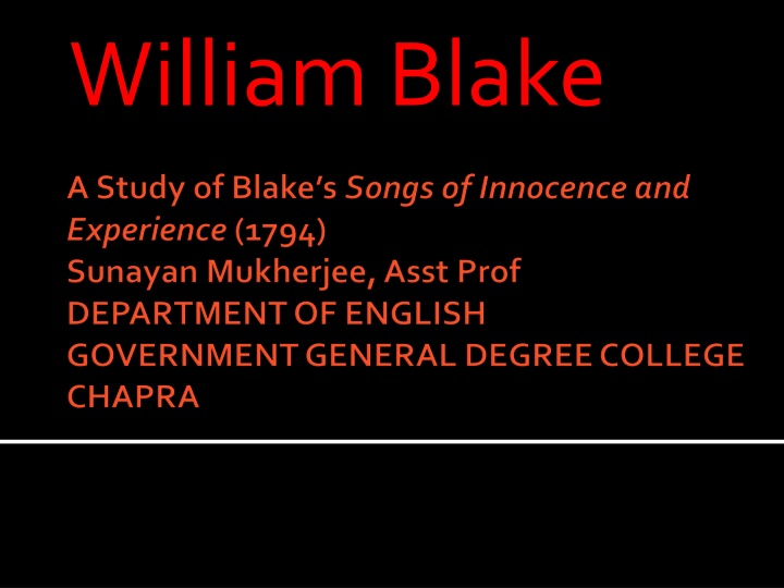 william blake