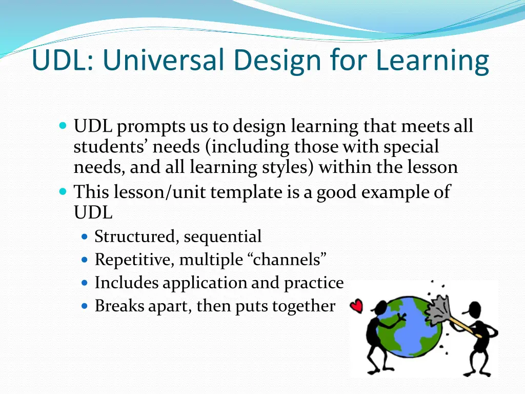 udl universal design for learning