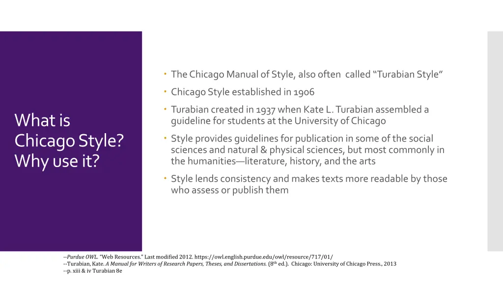 the chicago manual of style also often called