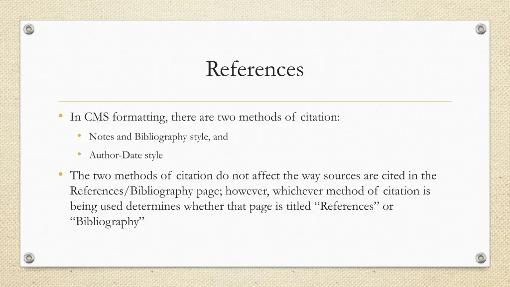 references