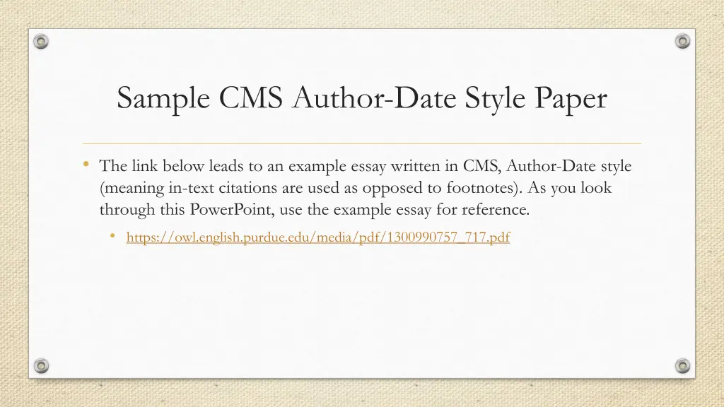 sample cms author date style paper