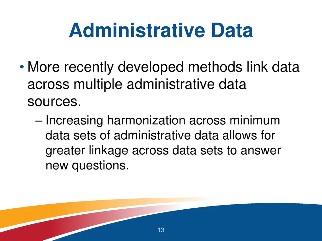 administrative data