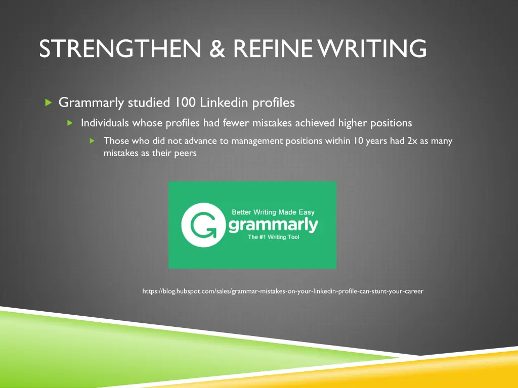 strengthen refine writing 4