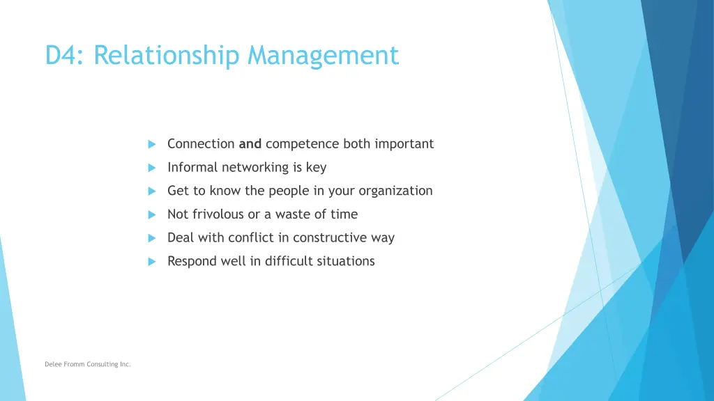 d4 relationship management