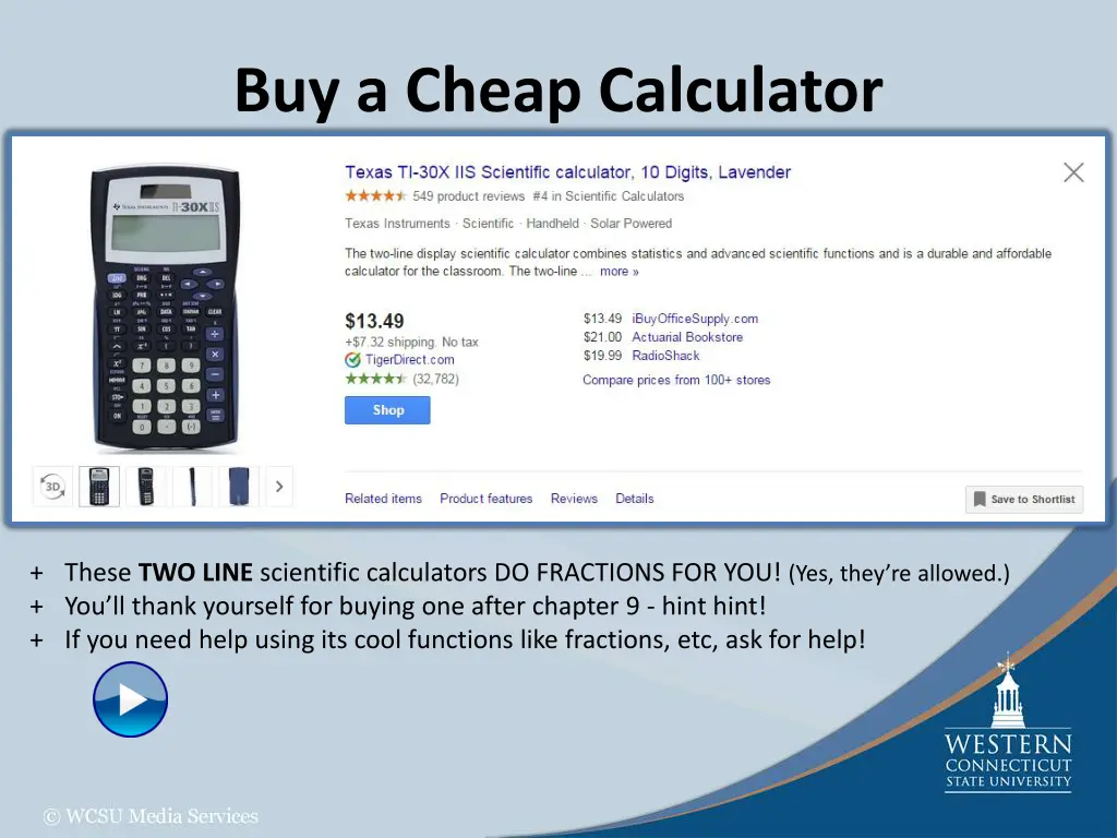 buy a cheap calculator