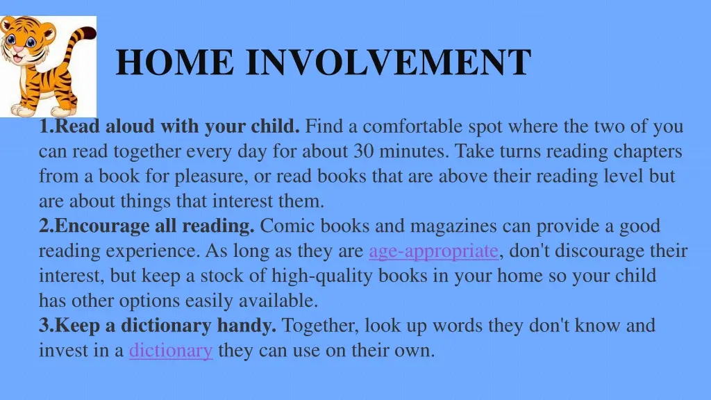 home involvement 1