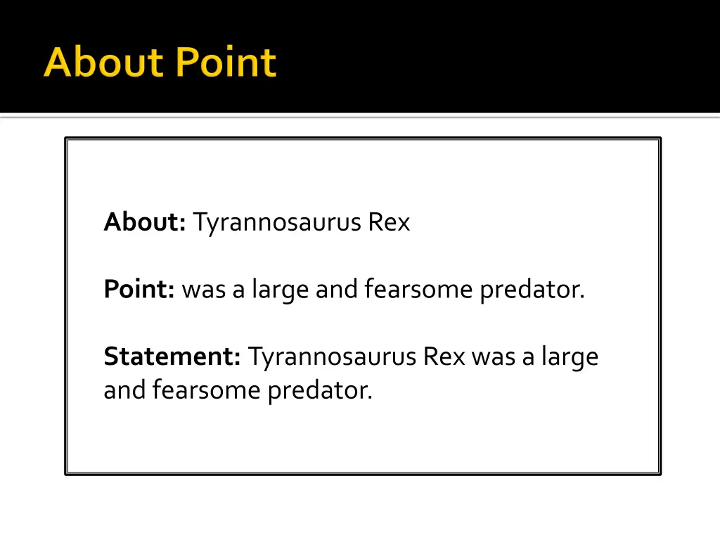 about tyrannosaurus rex