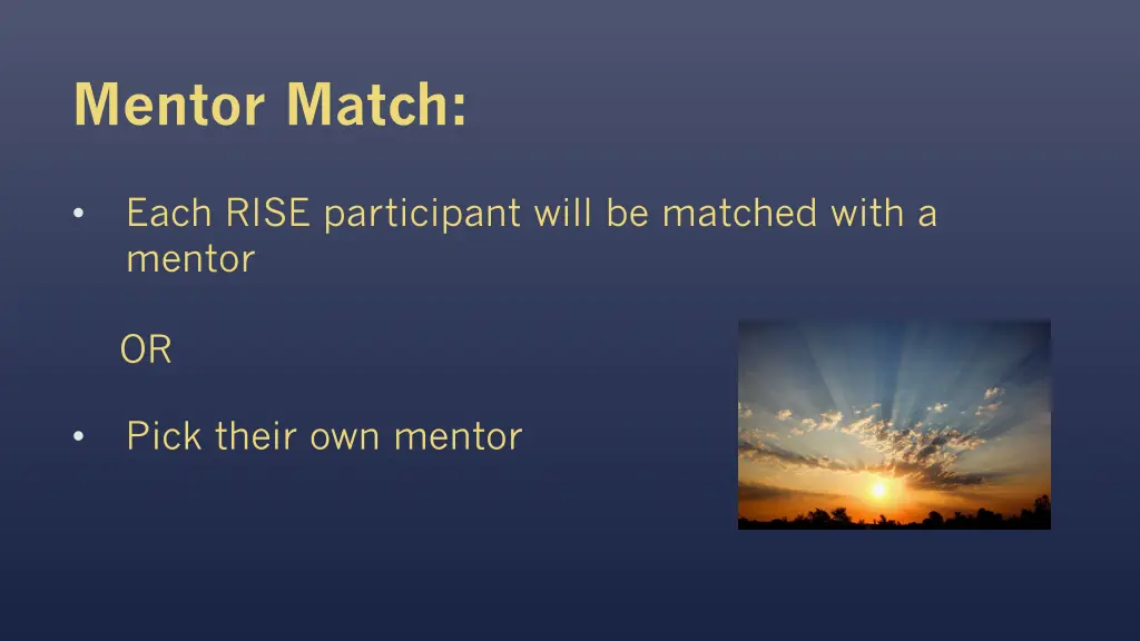 mentor match