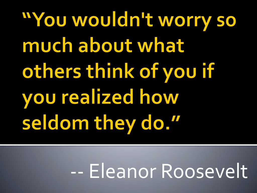 eleanor roosevelt