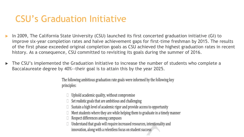 csu s graduation initiative